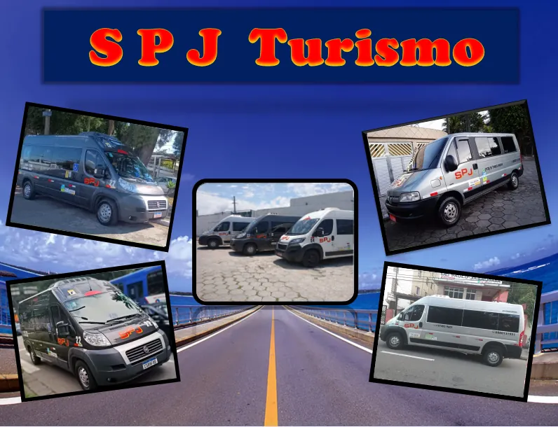 SPJ Turismo: frota de vans Fiat Ducato